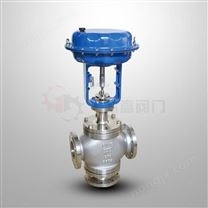 氣動三通切斷閥